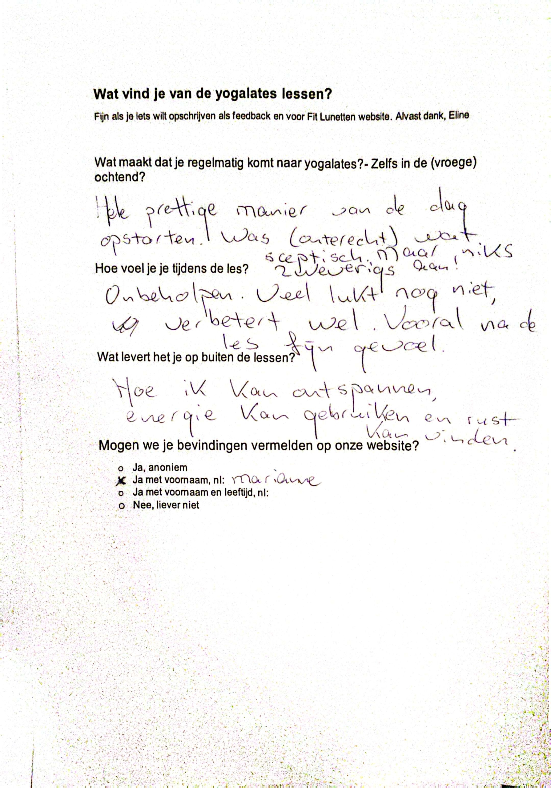 Handgeschreven review 9